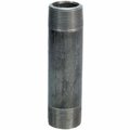 Homecare Products 8700137105 .25 x 4.5 in. Steel Pipe Fitting Black Nipple HO567639